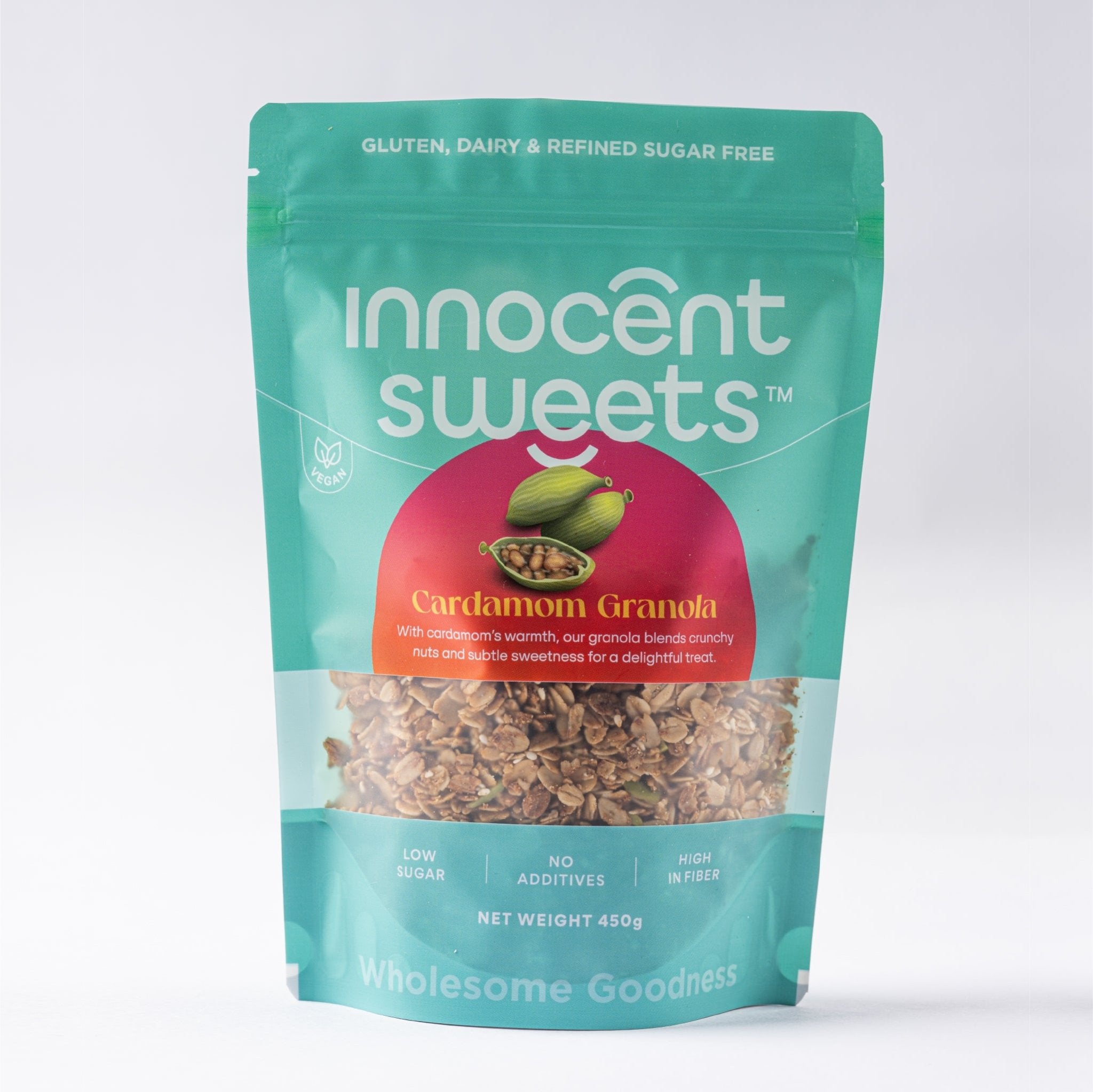 Cardamom Granola by Innocent Sweets