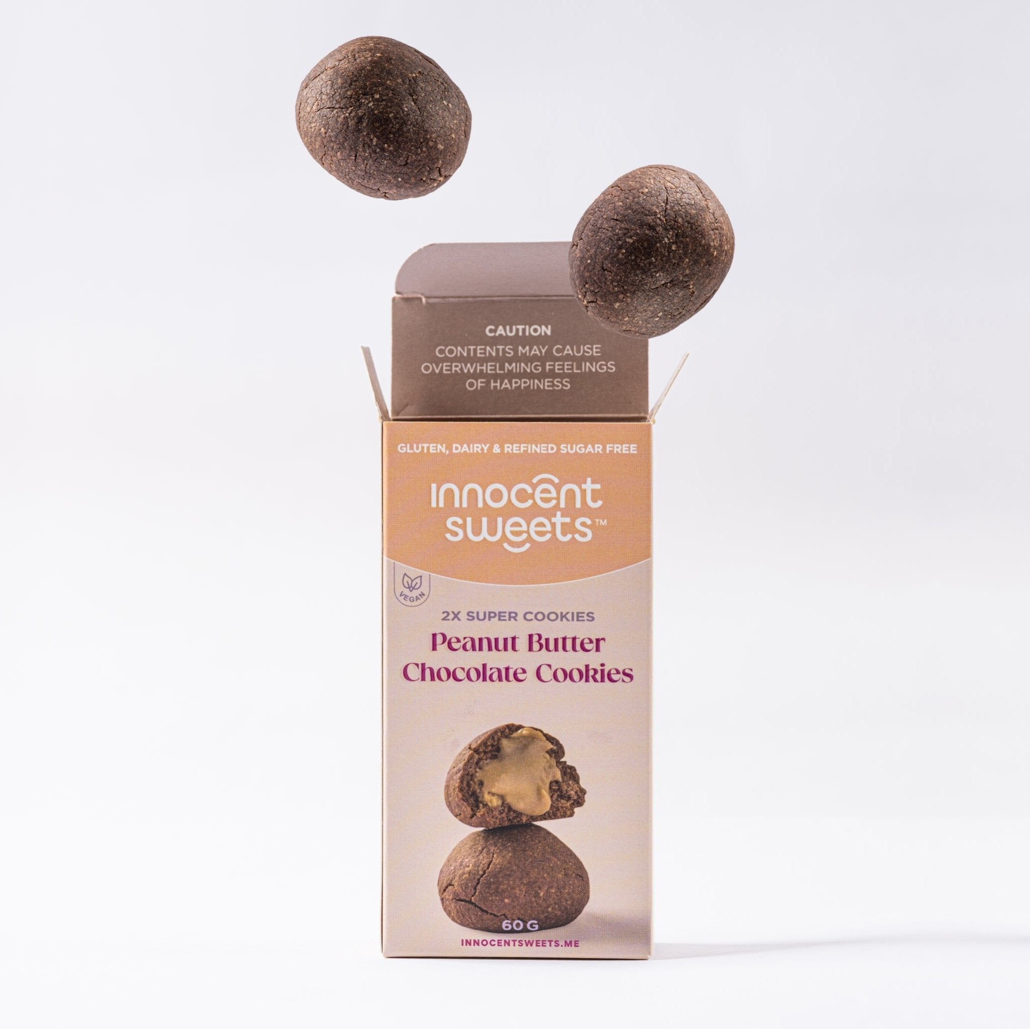 Peanut Butter Chocolate Cookies by Innocent Sweets