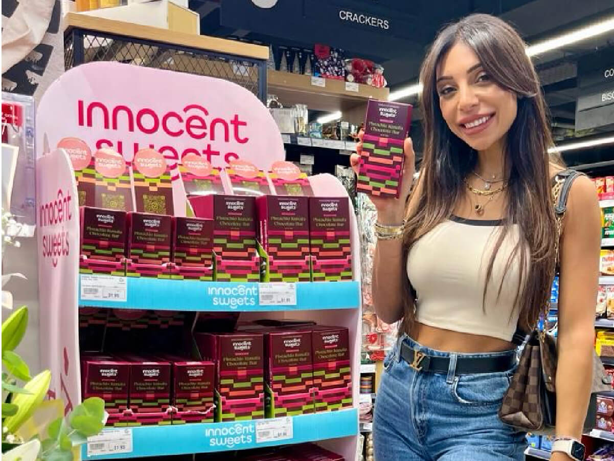 Maya Moghrabi - Innocent Sweets - Gluten Free - Dairy Free - Refined Sugar Free