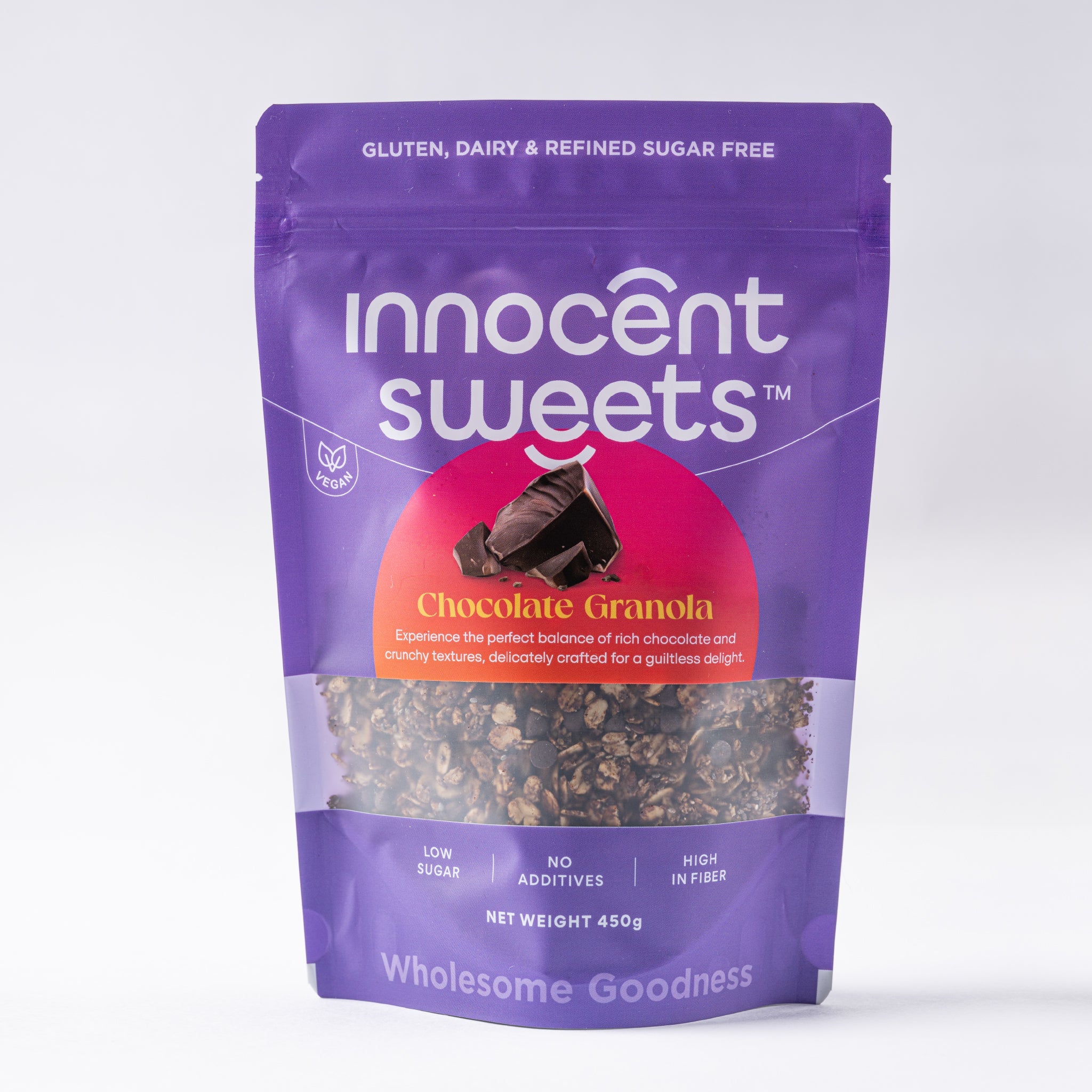 Chocolate Granola by Innocent Sweets