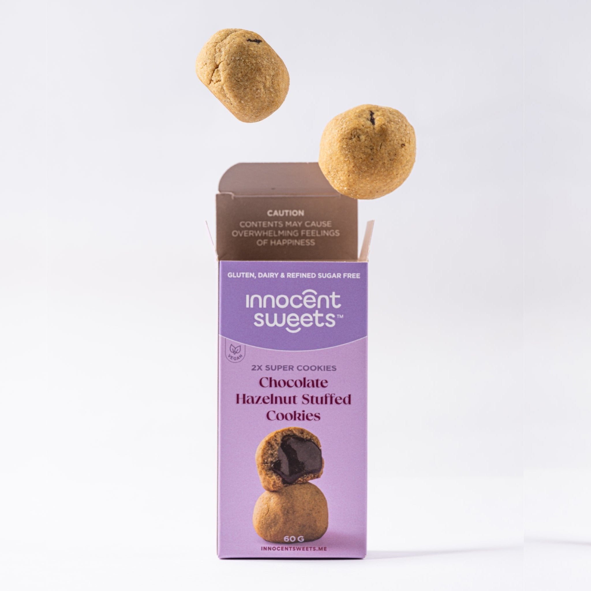 Chocolate Hazelnut Stuffed Cookies by Innocent Sweets