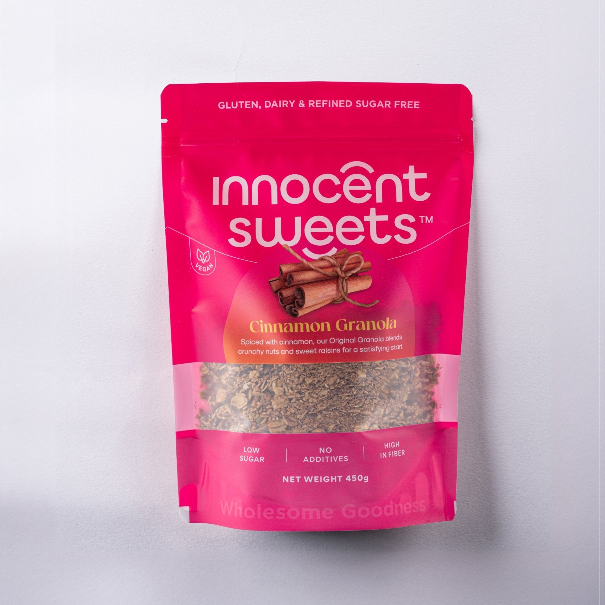 Cinnamon Granola by Innocent Sweets