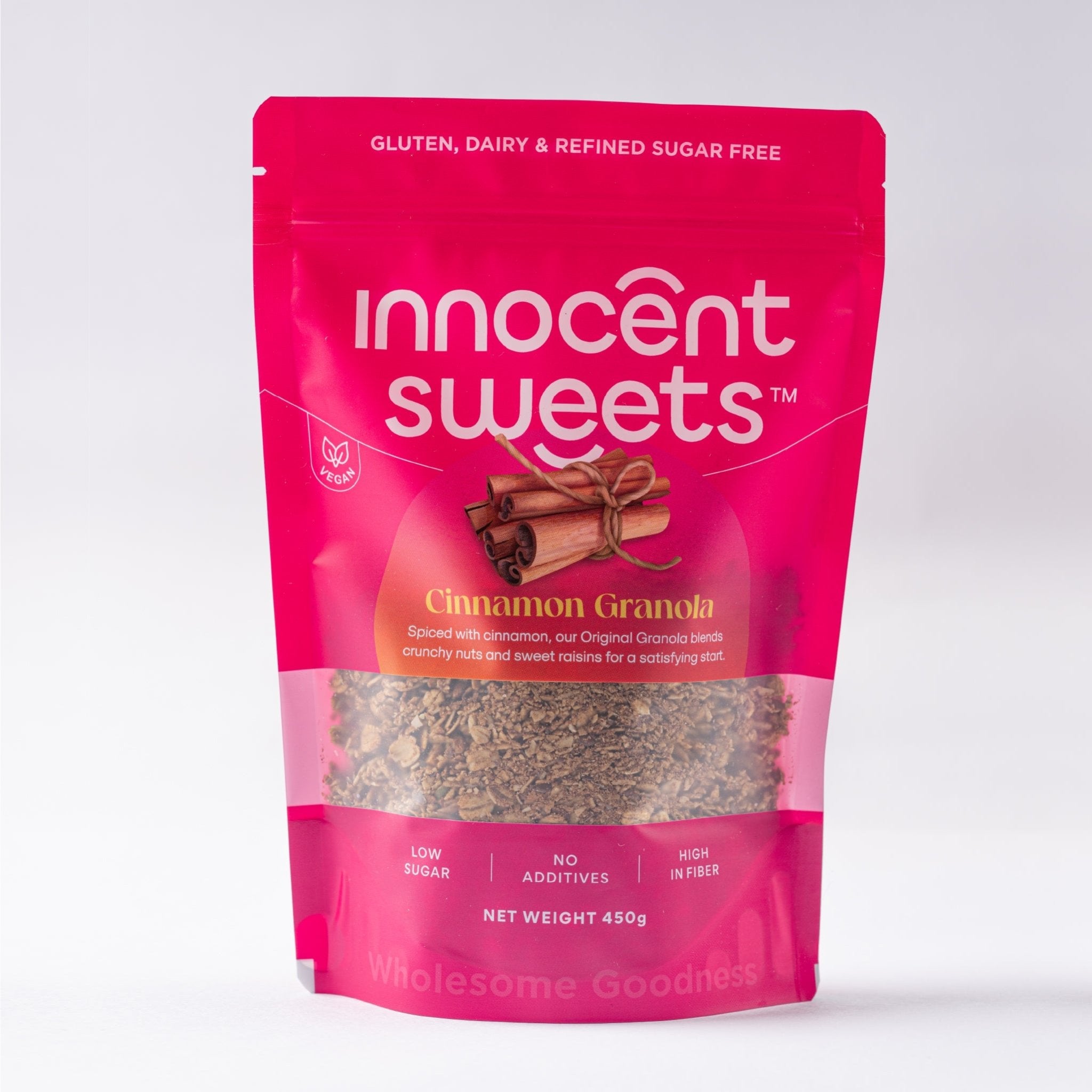Cinnamon Granola by Innocent Sweets