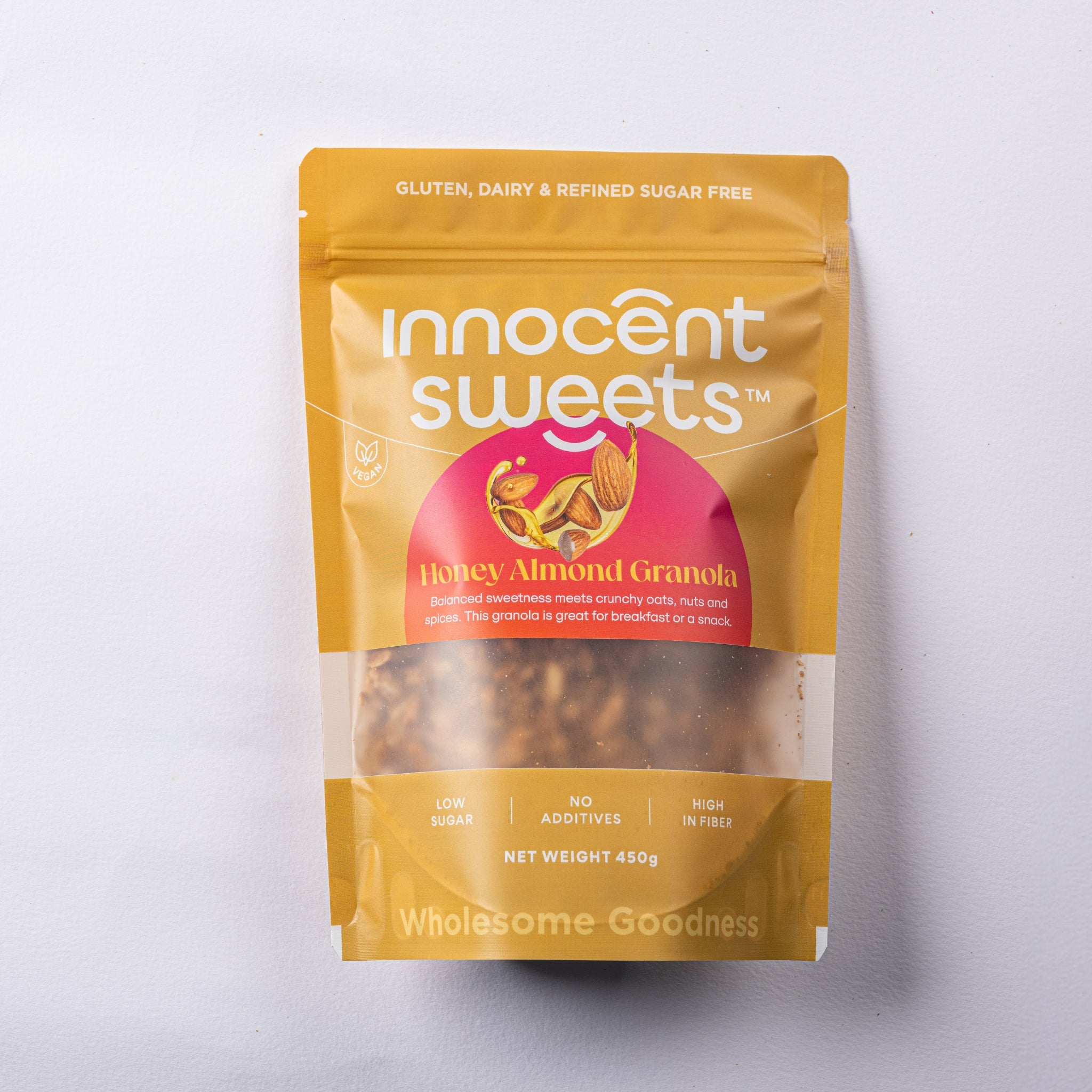 Honey Almond Granola by Innocent Sweets
