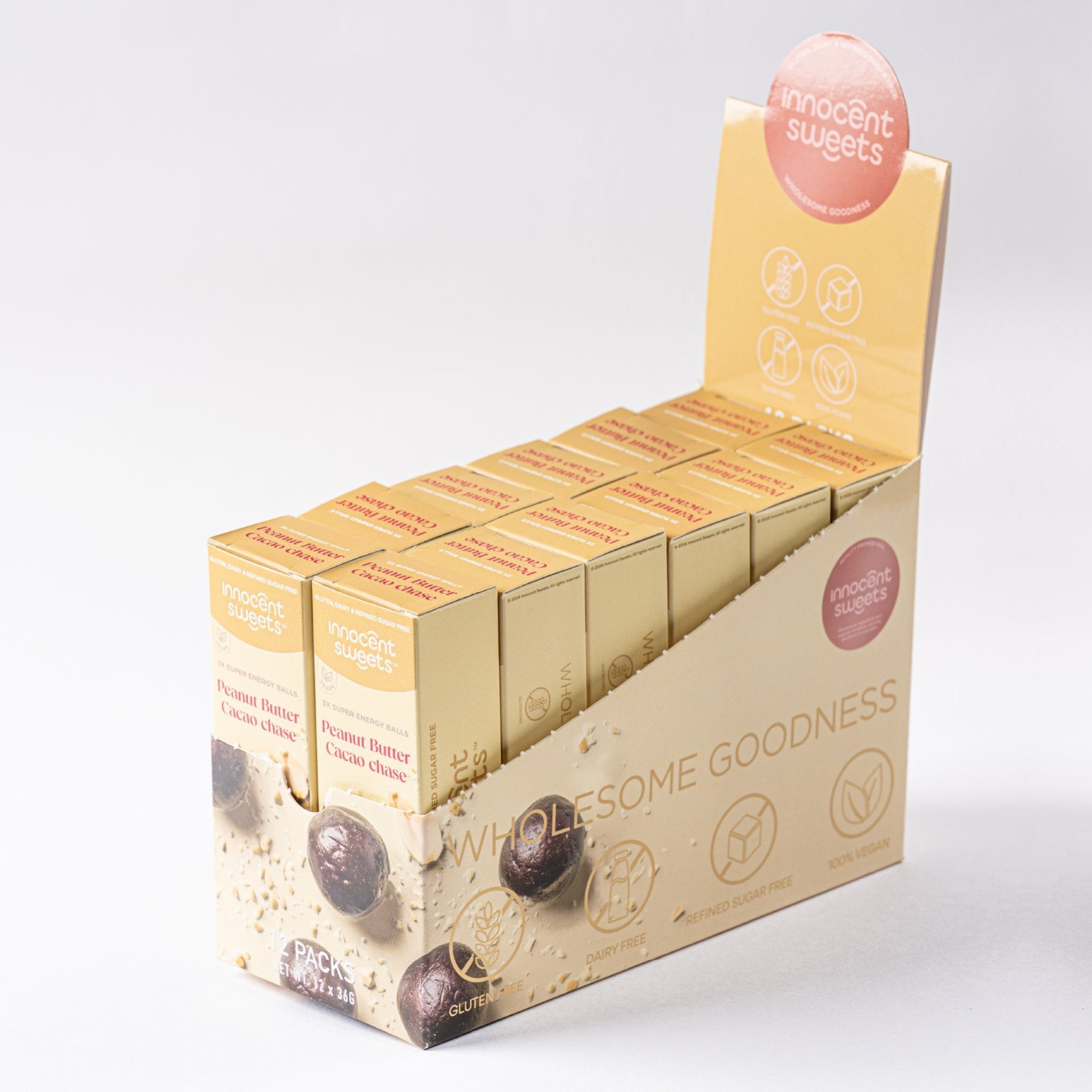 Peanut Butter & Cacao Balls by Innocent Sweets