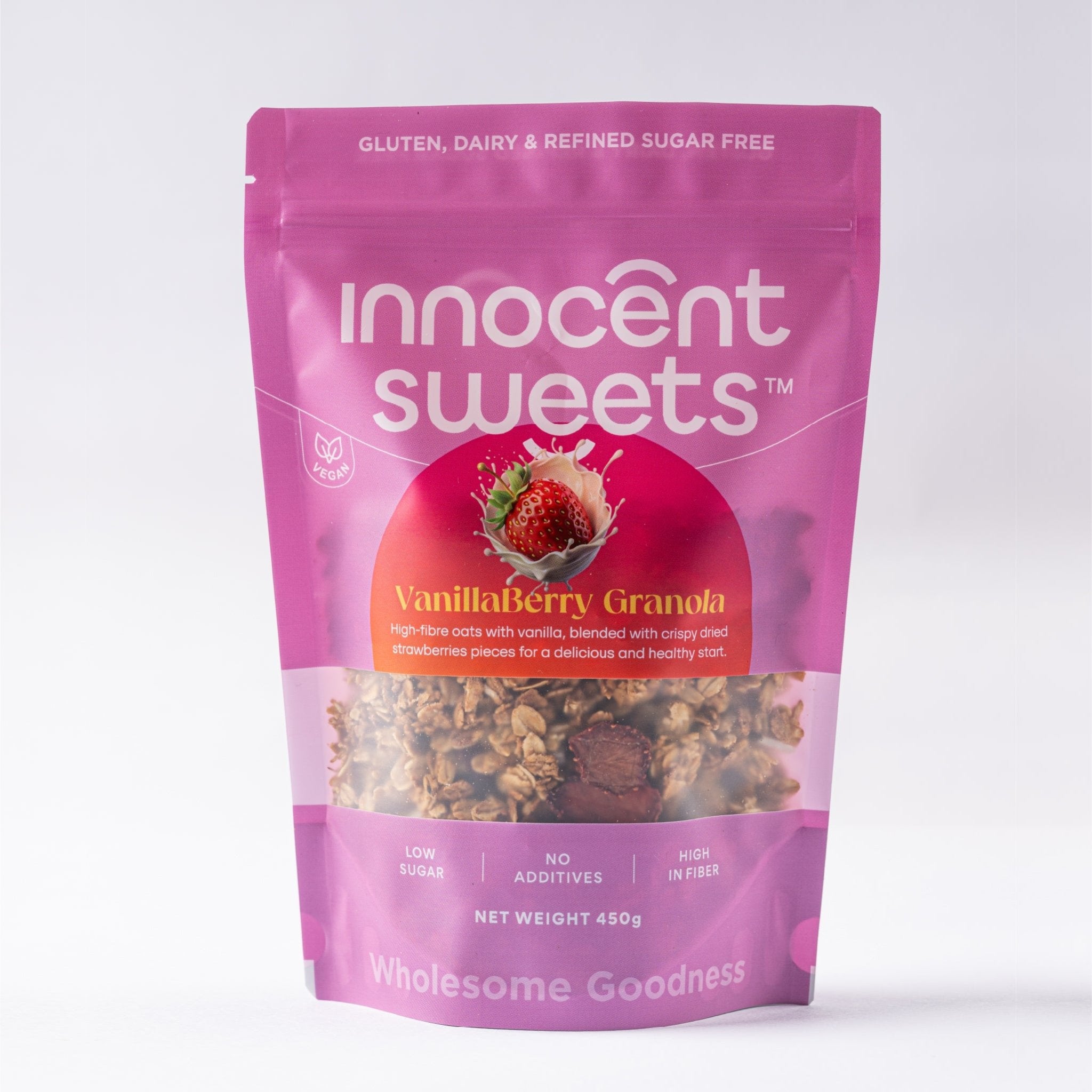 VanillaBerry Granola by Innocent Sweets